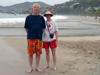 on La Ropa beach