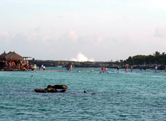 floating bridge