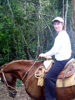 Bekah and horse