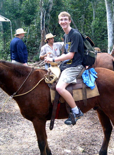 Bran and horse