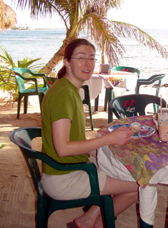 Katie at Mango Cafe