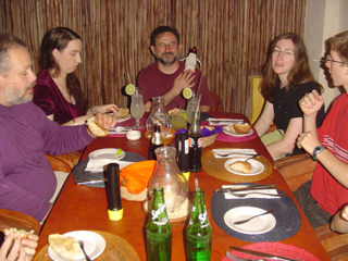 Dinner at La Lunita