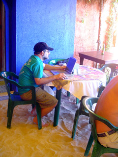 Dave at Mango Cafe