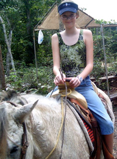 Kethra and horse