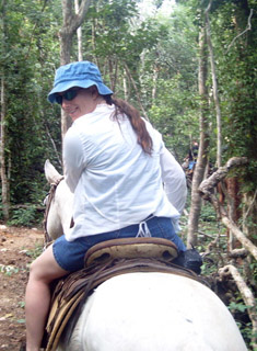 Sarah and horse