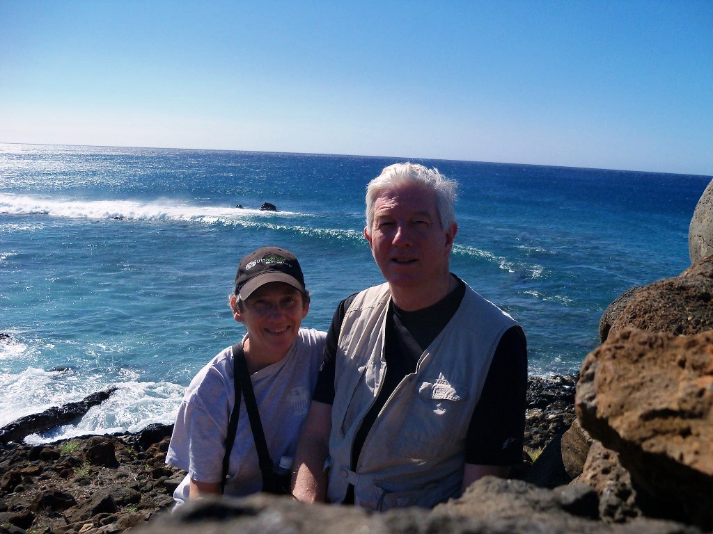 Barb and John at Lapakahi