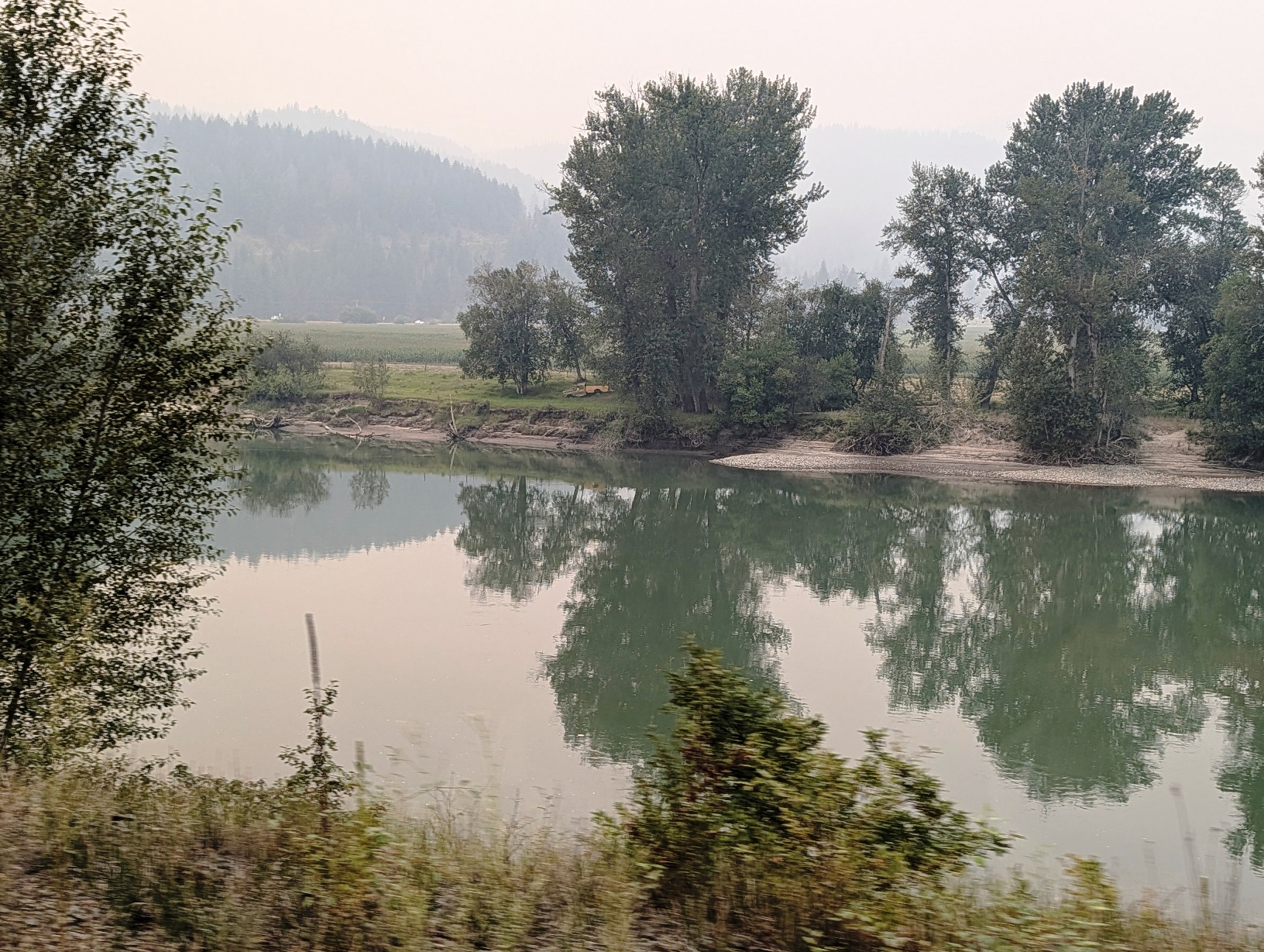 smokey scenery