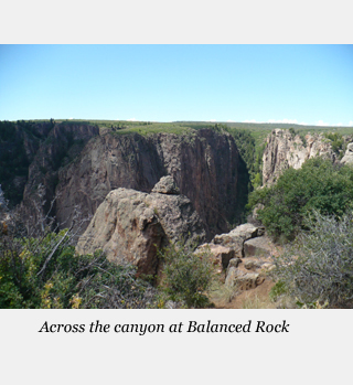 View at Balanced Rock