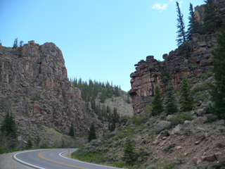 along Cochetopa Canyon