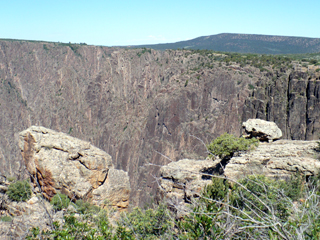 canyon view from end of NR Drive