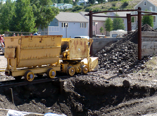 mucking site