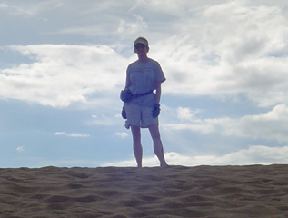 Barb on dune