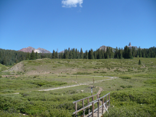 Cross Mountain trailhead