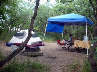 camp site