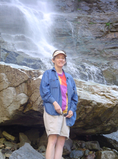 Barb at Cascade Falls