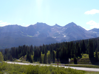 from Lizard Head pass