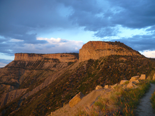 along Knife Edge trail