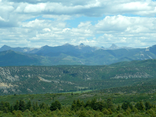en route to Ouray