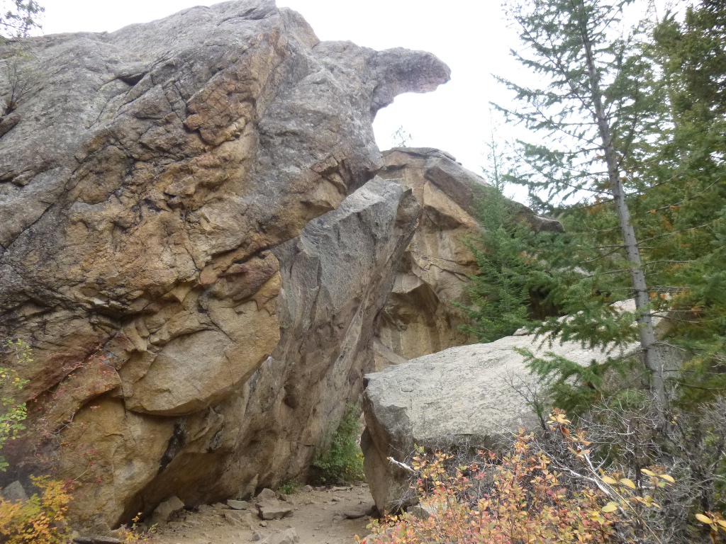 Arch Rocks on Fern Lake Trail