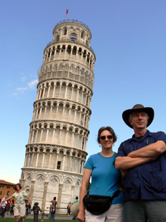 Barb and John at the tower