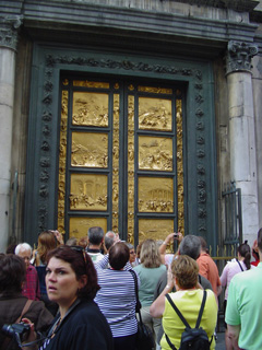 Bronze doors