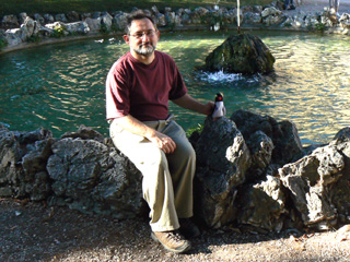Dave and Mr P in Lucca
