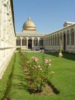 inside camposanto