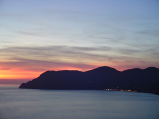 Sunset with Monterossa