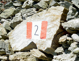 trail marker