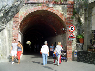 Monterosso tunnel