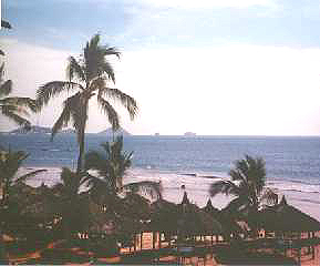 view from balcony