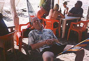 John in hammock